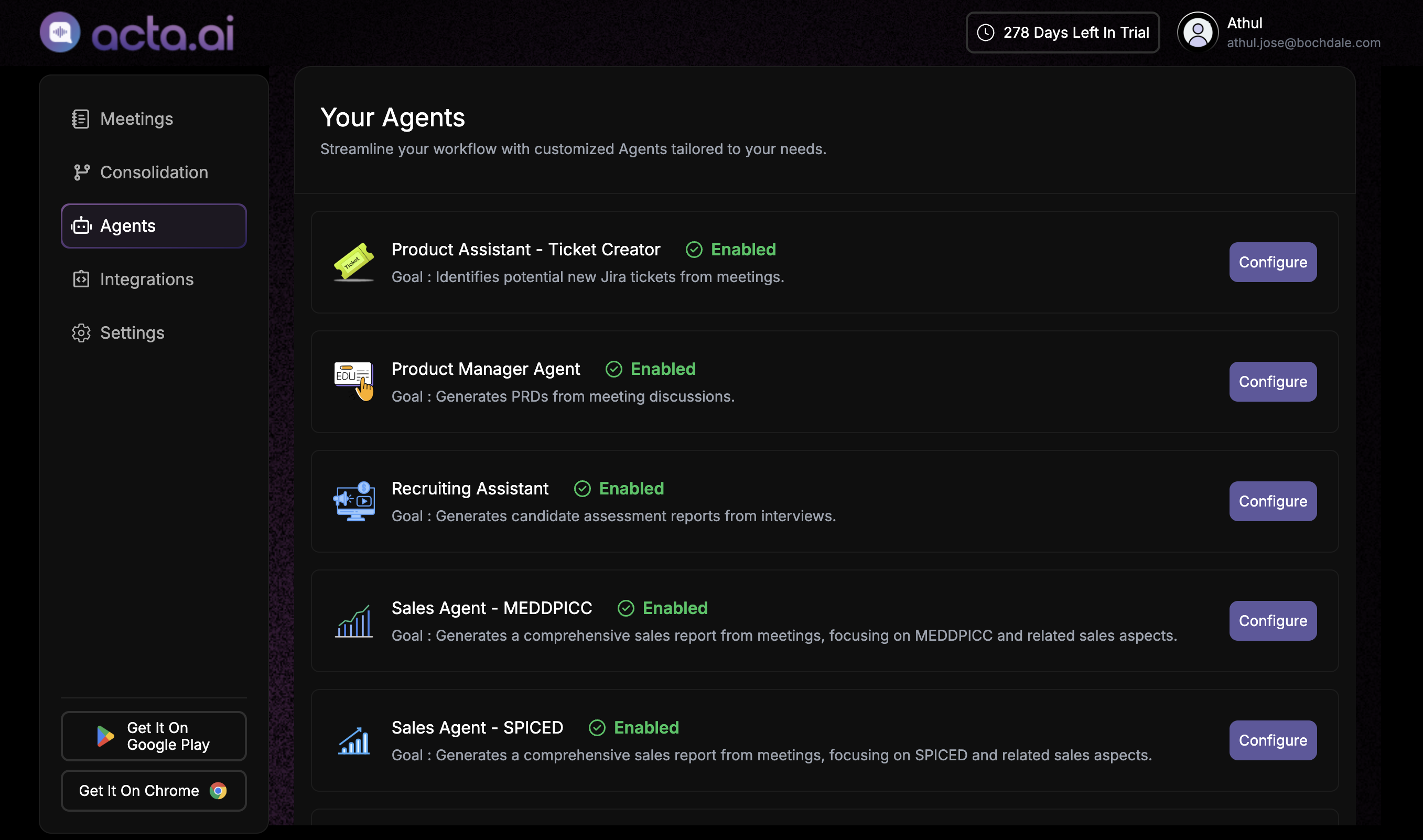App screenshot